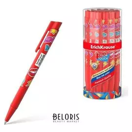 Ручка шариковая автомат Erichkrause Colortouch Sweet Love, узел 0.7мм, чернила/синие 50745