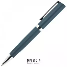 Ручка шариковая Bruno Visconti Milano, металлический корпус синий, пишущий узел 1 мм, синяя, подарочный футляр