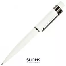 Ручка шариковая Bruno Visconti Verona, металлический корпус белый, пишущий узел 1 мм, синяя, подарочный футляр