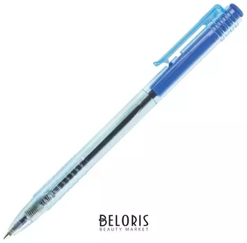 Ручка шариковая масляная автоматическая Click Blue