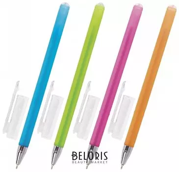 Ручка шариковая масляная Brauberg "Fruity St", синяя, корпус Soft Touch, узел 0,7 мм, линия письма 0,35 мм