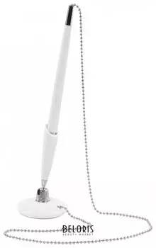 Ручка шариковая настольная Стенд-пен уайт1