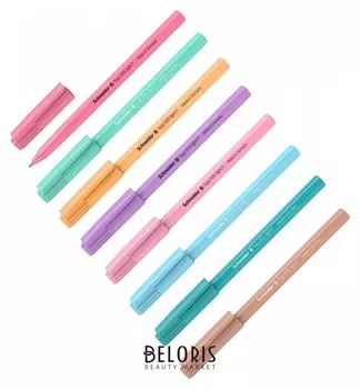 Ручка шариковая Schneider Tops 505 F Light Pastel, корп.ассор, синий 150520