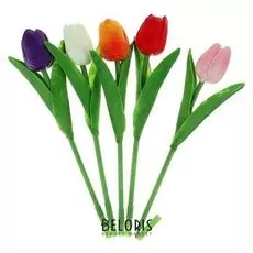 Ручка шариковая Тюльпаны