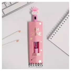 Ручка шейкер с фонариком Shine