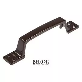 Ручка скоба дверная рс-100-4, коричневый глянец