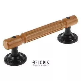 Ручка-скоба винтаж-2 рс200-s, цвет черный матовый