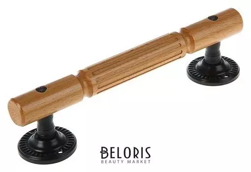 Ручка-скоба винтаж-2 рс250-s, цвет черный матовый