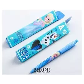 Ручка в коробке, холодное сердце