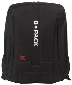 Рюкзак B-pack "S-05" универсальный, с отделением для ноутбука, жесткий корпус, черный, 45х32х18 см