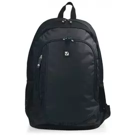 Рюкзак BRAUBERG B-TR1606 для старшеклассников/студентов, 22 л, черный, "Навигатор", 30х17х45 см