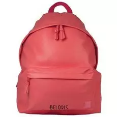 Рюкзак BRAUBERG молодежный, сити-формат, "Селебрити", искусственная кожа, коралл розовый, 41х32х14 см