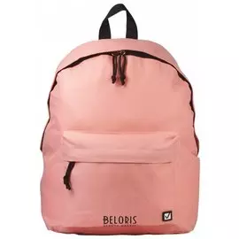 Рюкзак BRAUBERG универсальный, сити-формат, персиковый, 38х28х12 см