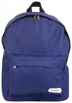 Рюкзак College Street универсальный, темно-синий, 38х28х12 см