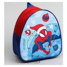 Рюкзак детский "Happy New Year" человек-паук 23*20.5 см