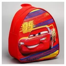 Рюкзак детский кожзам «95», тачки, 21 х 25 см