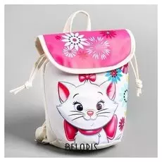 Рюкзак детский кожзам, коты аристократы