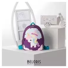 Рюкзак детский, отдел на молнии, цвет фиолетовый