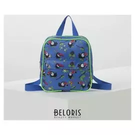 Рюкзак детский, отдел на молнии, наружный карман, цвет синий