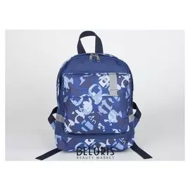 Рюкзак детский, отдел на молнии, наружный карман, цвет синий