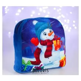 Рюкзак детский «Снеговик» 24х24 см