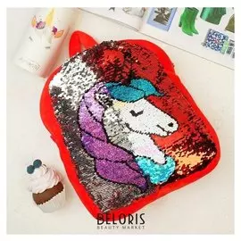 Рюкзак Единорог двусторонние пайетки