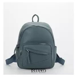 Рюкзак L-3991, 24*11*32, отд на молнии, 3 н/кармана, 2 бок кармана, синий