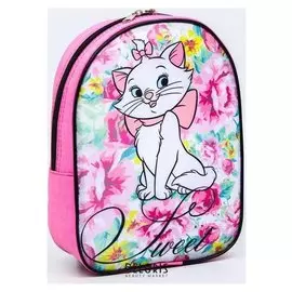 Рюкзак мари в цветах, 21*9*26, отд на молнии, розовый