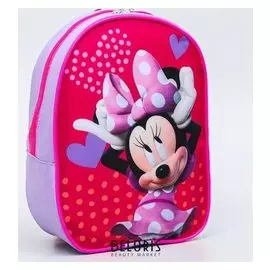 Рюкзак минни маус, 21*9*26, отд на молнии, розовый
