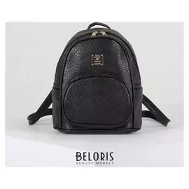 Рюкзак молод эльза, 28*13*24, отд на молнии, 3 н/кармана, черный