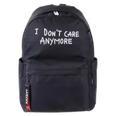 Рюкзак молодежный Devente 44*31*20 I Don't Care, чёрный 7034083