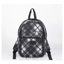 Рюкзак молодежный Luris 809 викинг 38*30*14, 2 отдела на молнии, 2 н/кармана, серый