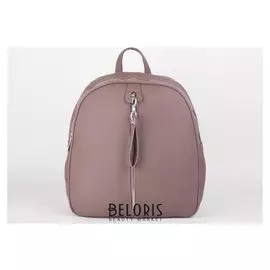 Рюкзак молодёжный, 2 отдела на молнии, 2 наружных кармана, цвет капучино