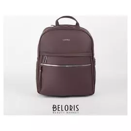 Рюкзак молодёжный, 2 отдела на молнии, 2 наружных кармана, цвет коричневый