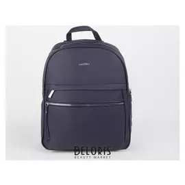 Рюкзак молодёжный, 2 отдела на молнии, 2 наружных кармана, цвет синий