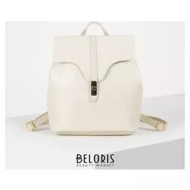 Рюкзак молодёжный, отдел на молнии, цвет бежевый