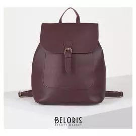 Рюкзак молодёжный, отдел на молнии, цвет бордовый