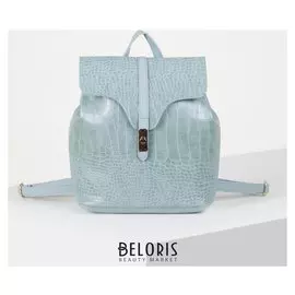 Рюкзак молодёжный, отдел на молнии, цвет зелёный