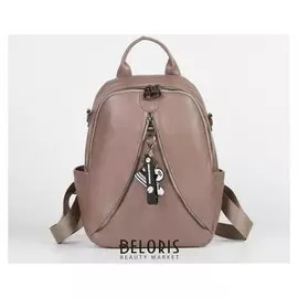 Рюкзак молодёжный, отдел на молнии, наружный карман, 2 боковых кармана, цвет бежевый