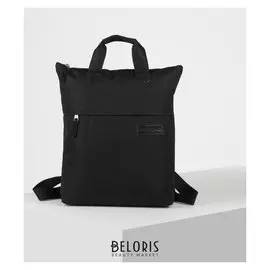 Рюкзак молодёжный, отдел на молнии, наружный карман, цвет чёрный