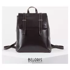 Рюкзак молодёжный, отдел на молнии, наружный карман, цвет коричневый