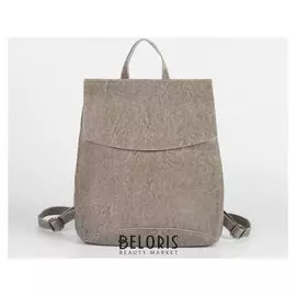 Рюкзак молодёжный, отдел на молнии, наружный карман, цвет серый