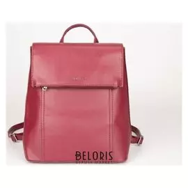 Рюкзак, отдел на клапане, цвет малиновый