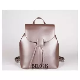 Рюкзак, отдел на клапане, цвет розовый