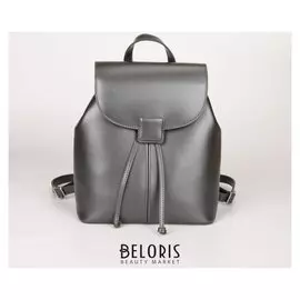 Рюкзак, отдел на клапане, цвет серый