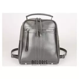 Рюкзак, отдел на клапане, цвет серый