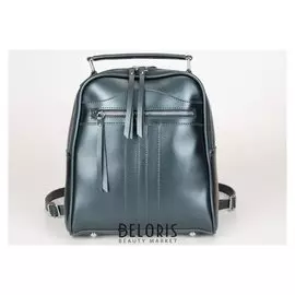 Рюкзак, отдел на клапане, цвет зелёный