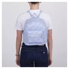 Рюкзак, отдел на молнии, цвет голубой