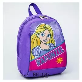 Рюкзак "Рапунцель", 20*13*26, отд на молнии, сиреневый