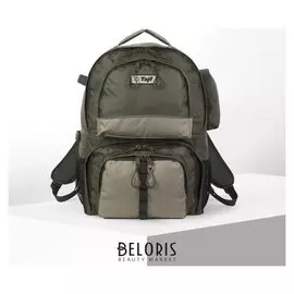 Рюкзак туристический, 50 л, отдел на молнии, 4 наружных кармана, цвет олива